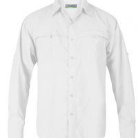 Camisa manga larga estilo columbia para caballero – Bordados Panamá
